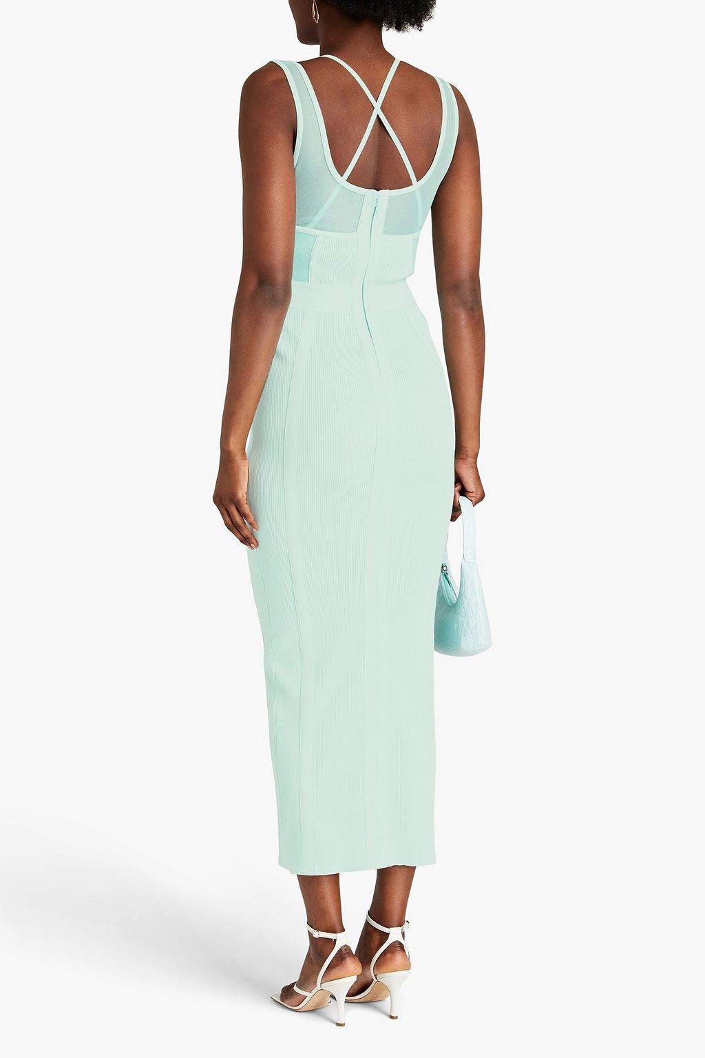 HERVÉ LÉGER Bandage midi dress