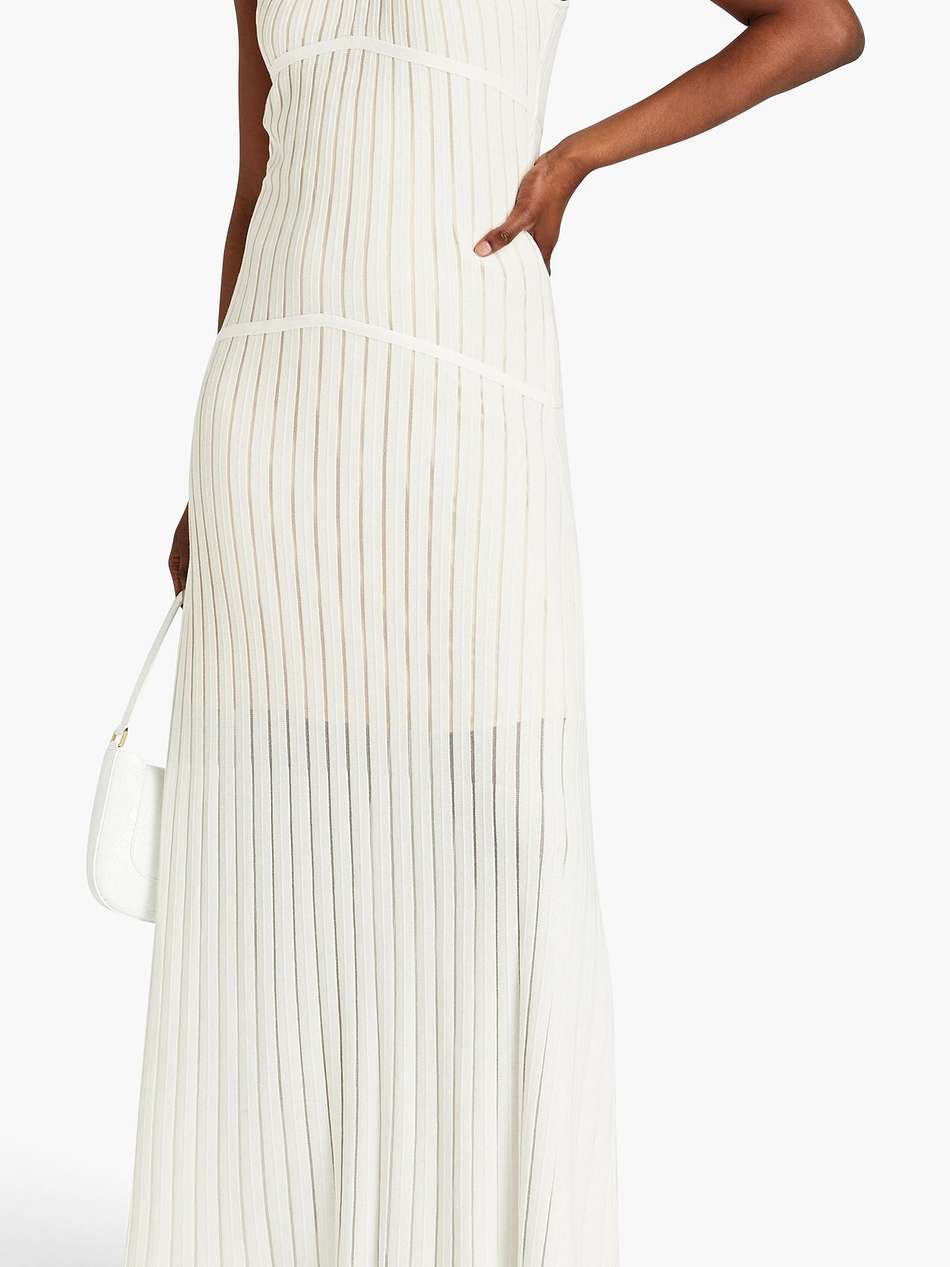burnout bandage maxi dress