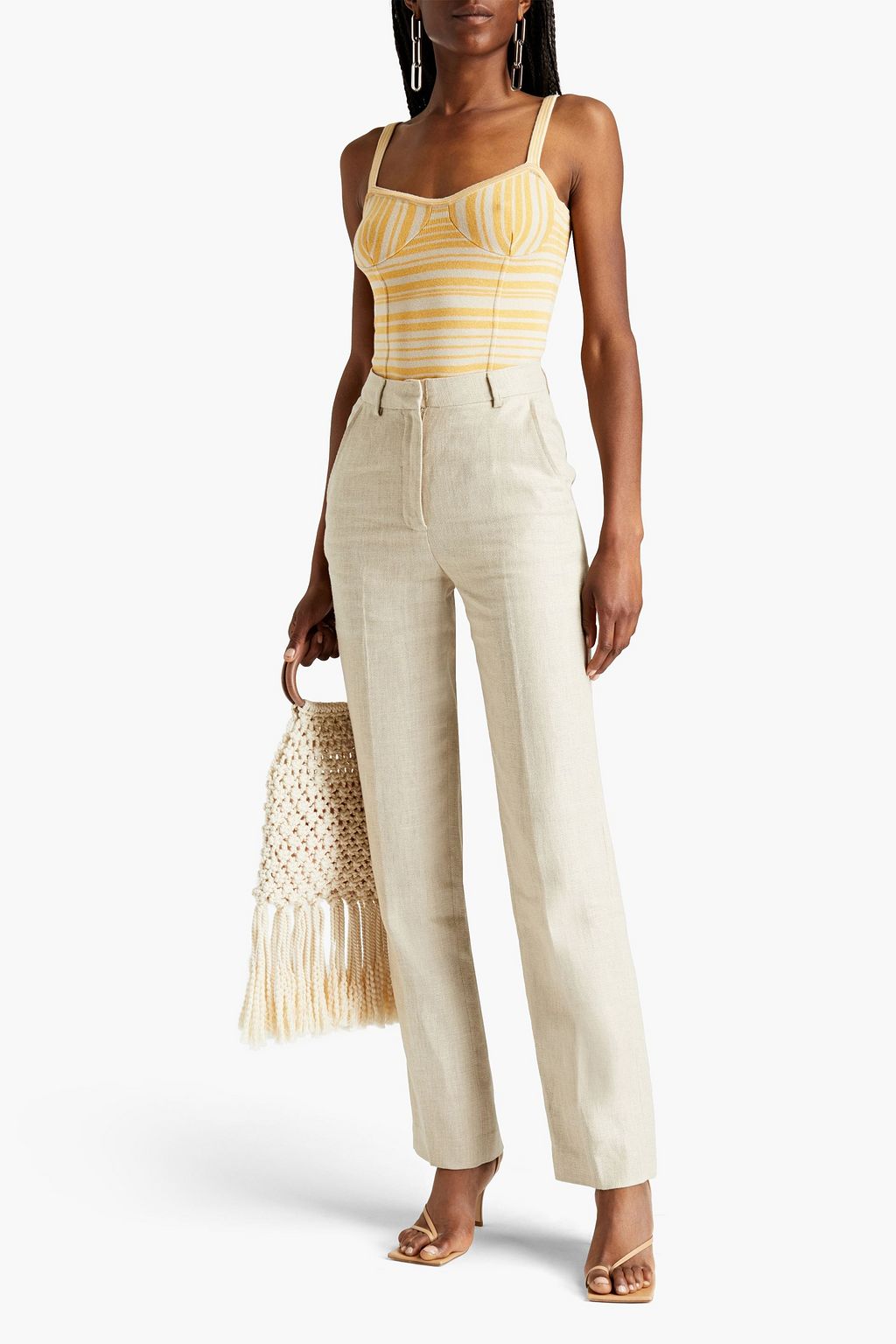 REMAIN BIRGER CHRISTENSEN ストライプニット タンクトップ