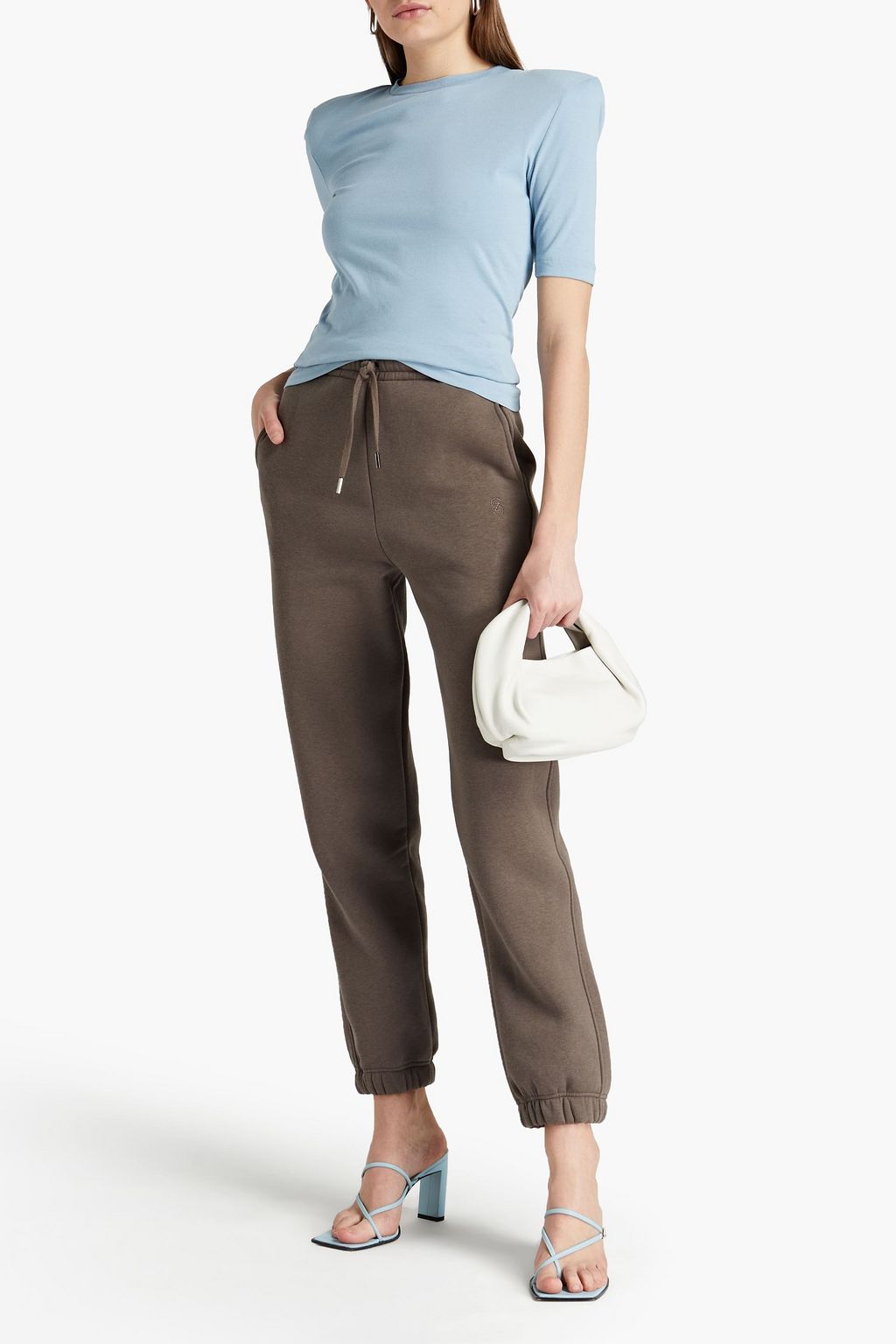 REMAIN BIRGER CHRISTENSEN Xenia organic cotton-jersey T-shirt