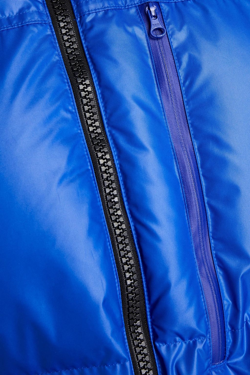 ADIDAS BY STELLA MCCARTNEY Logo-appliquéd quilted shell hooded jacket