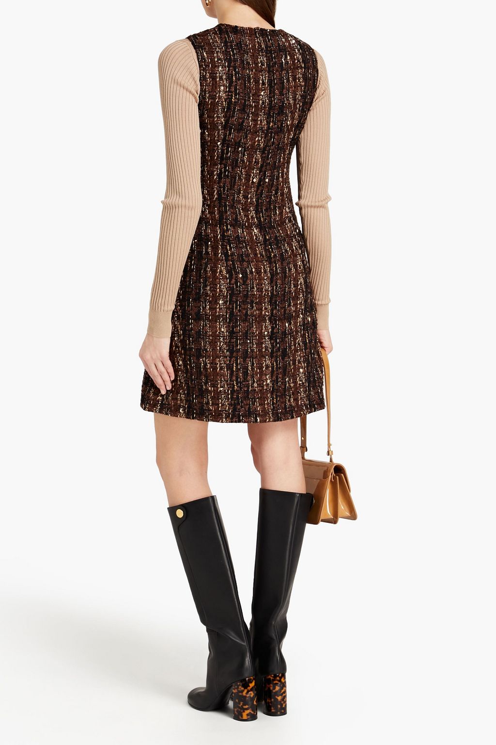DOLCE & GABBANA ツイード ミニワンピース