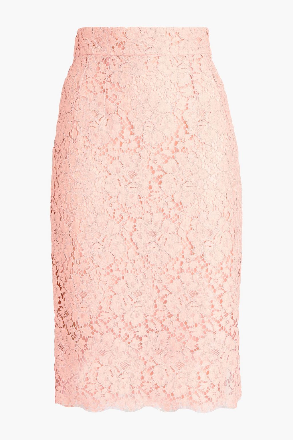 DOLCE & GABBANA Corded lace pencil skirt | THE OUTNET