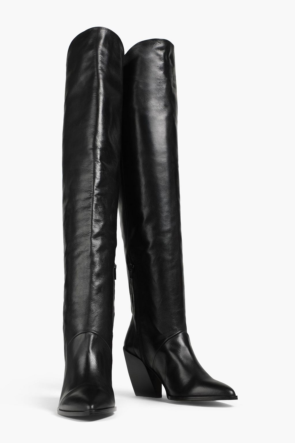 RODEBJER Lazar leather overtheknee boots THE