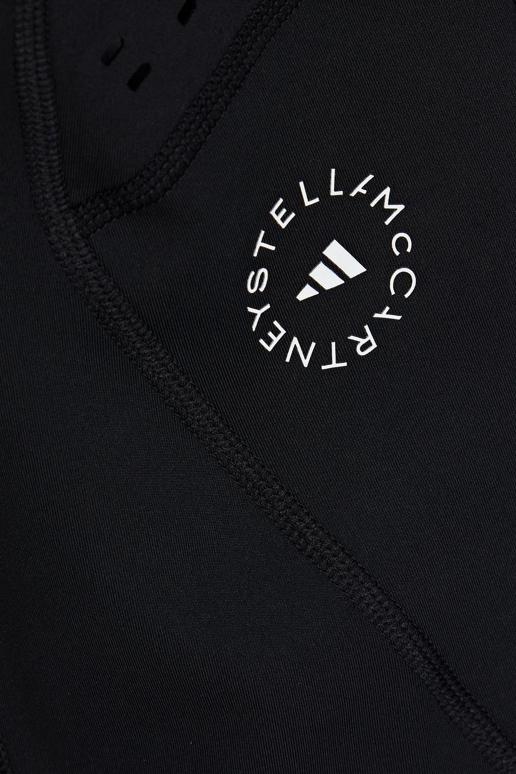 ADIDAS BY STELLA MCCARTNEY 로고 프린트 스트레치 티셔츠