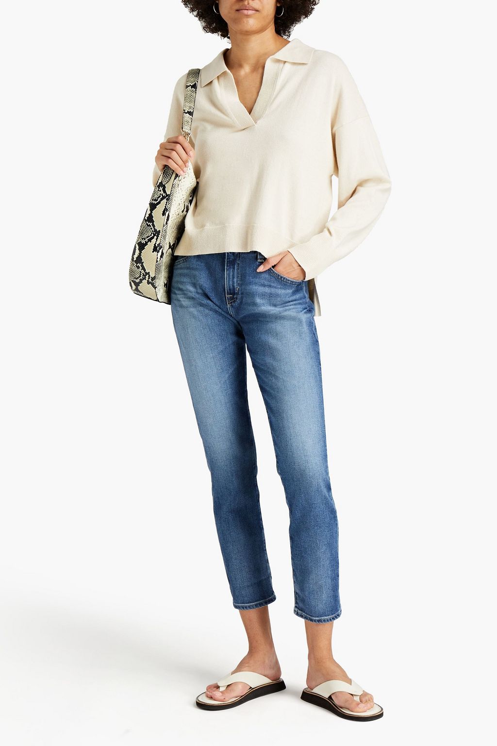 Mid denim The Ex-Boyfriend faded high 