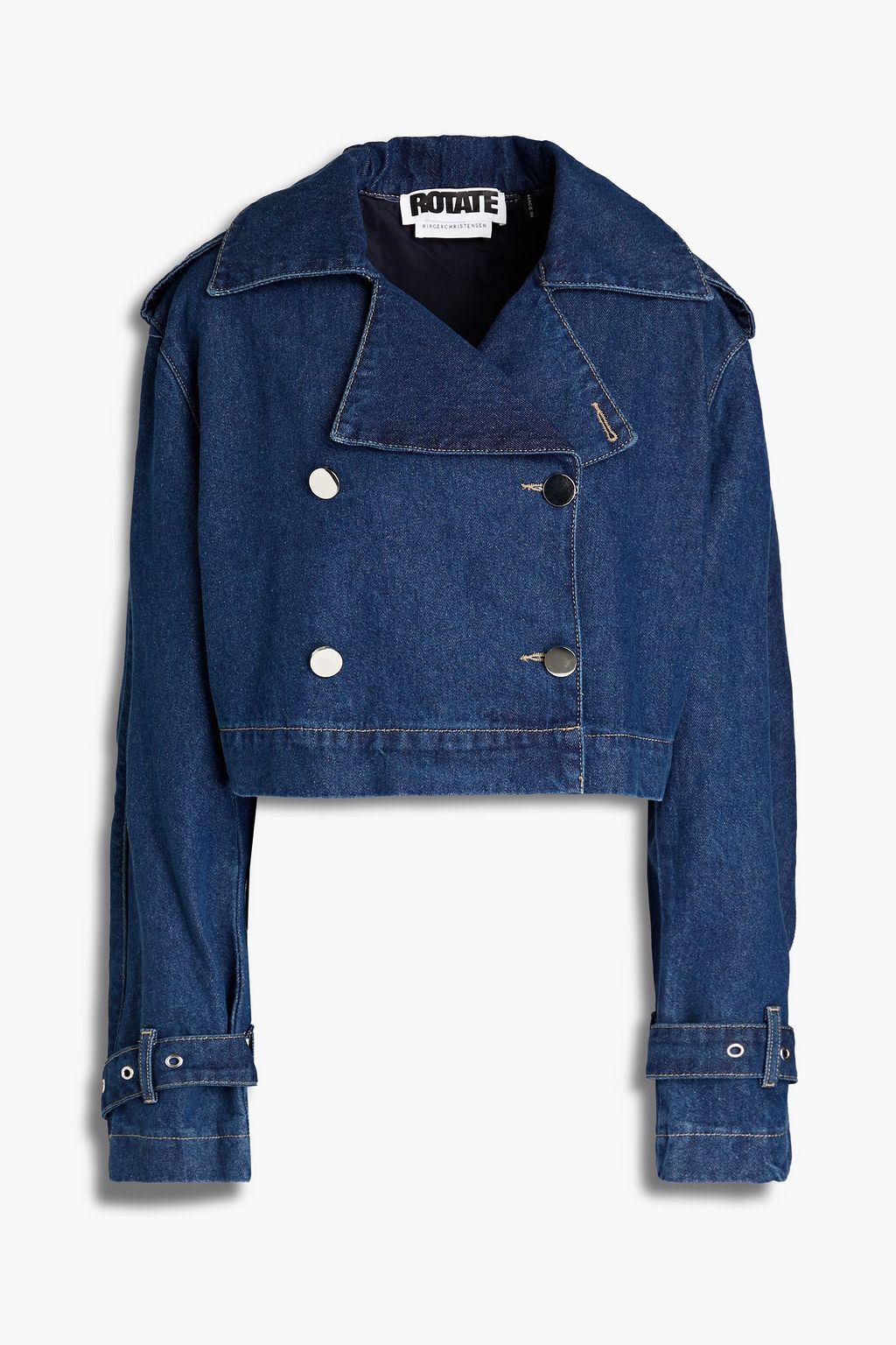 Dark denim Loretta double-breasted 