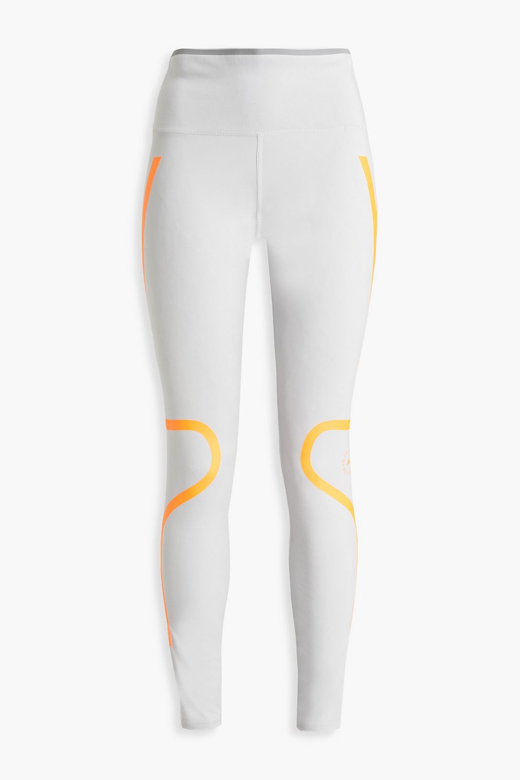 Light gray Logo-print stretch leggings 