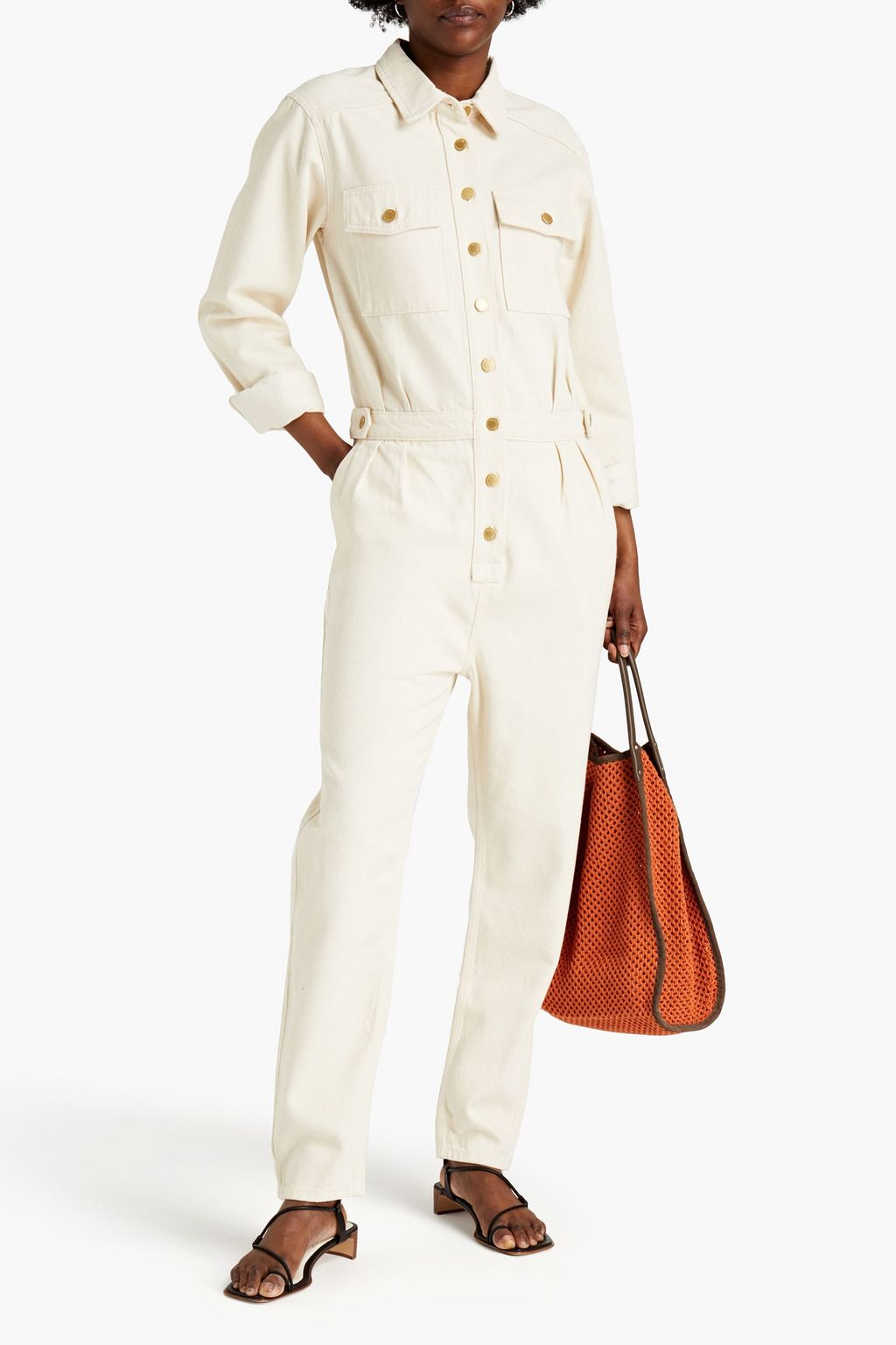 TRIARCHY Denim jumpsuit