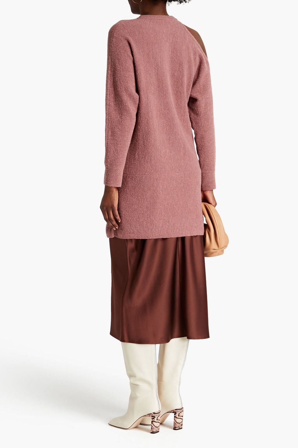 MICHELLE MASON Cutout knitted sweater
