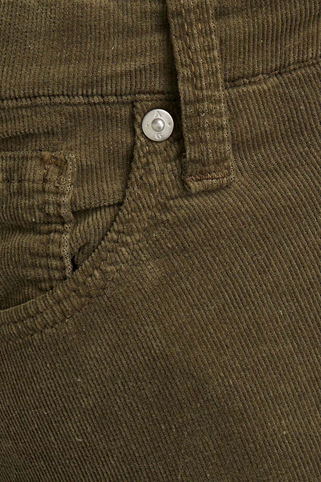AG JEANS Cotton-blend corduroy skinny pants