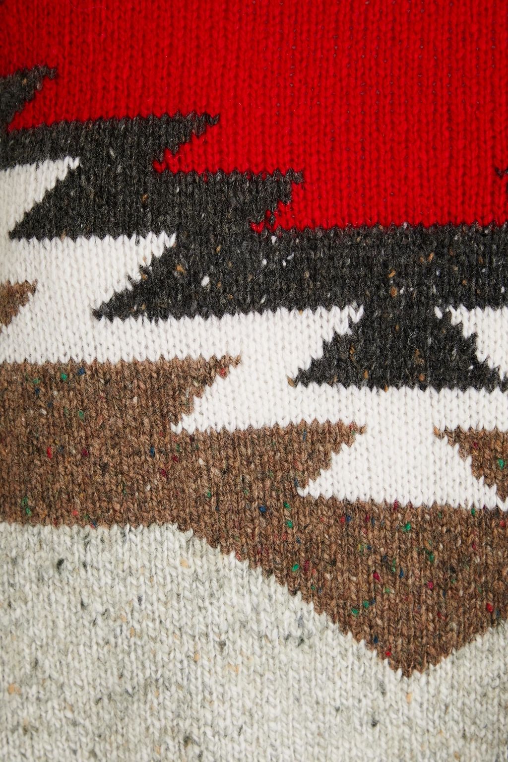 AUTUMN CASHMERE Donegal intarsia-knit cashmere sweater