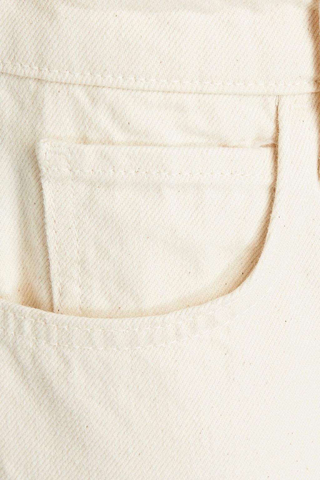 TRIARCHY High-rise straight-leg jeans