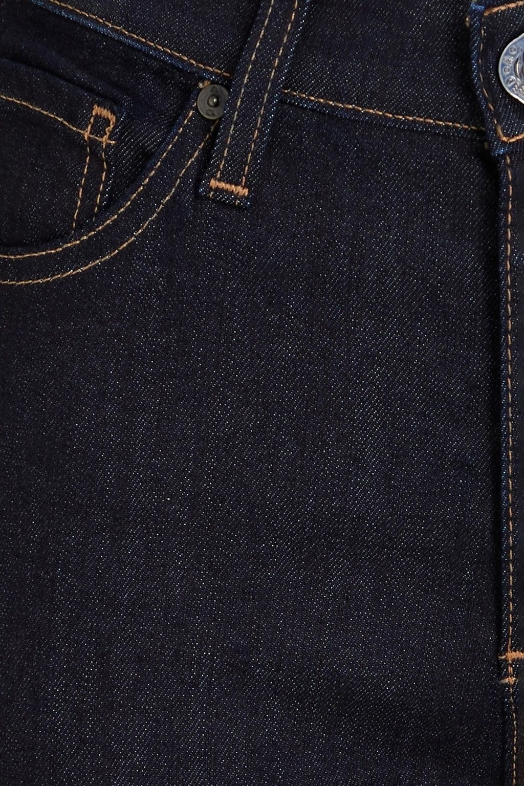 AG JEANS High-rise slim-leg jeans