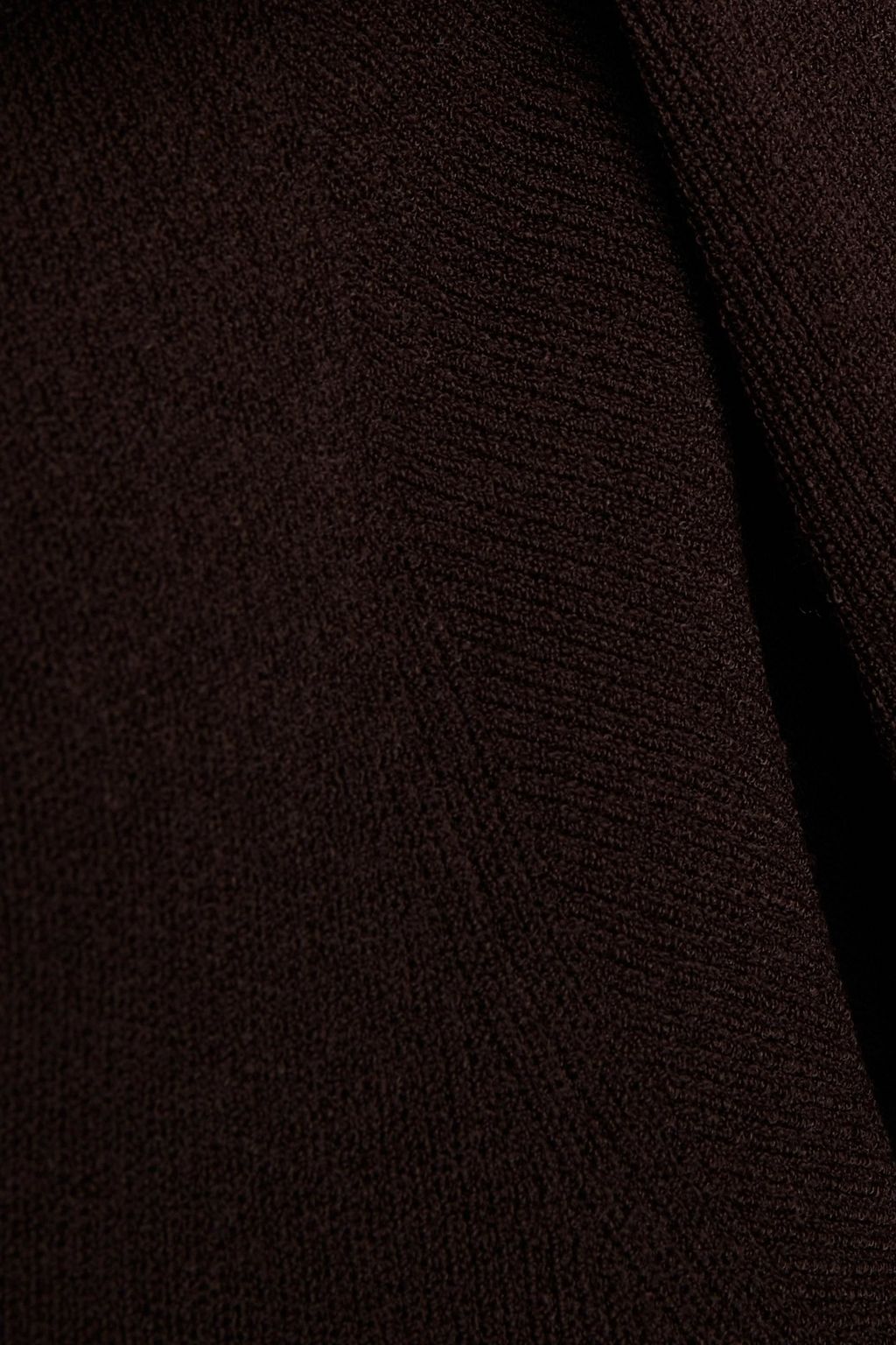 AUTUMN CASHMERE Ribbed-knit midi dress