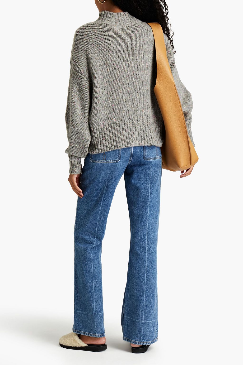 AUTUMN CASHMERE Fair Isle cashmere sweater