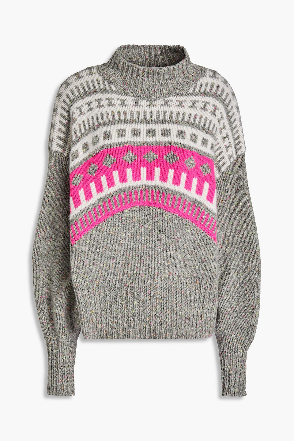 AUTUMN CASHMERE FAIR ISLE CASHMERE SWEATER,3074457345630529654