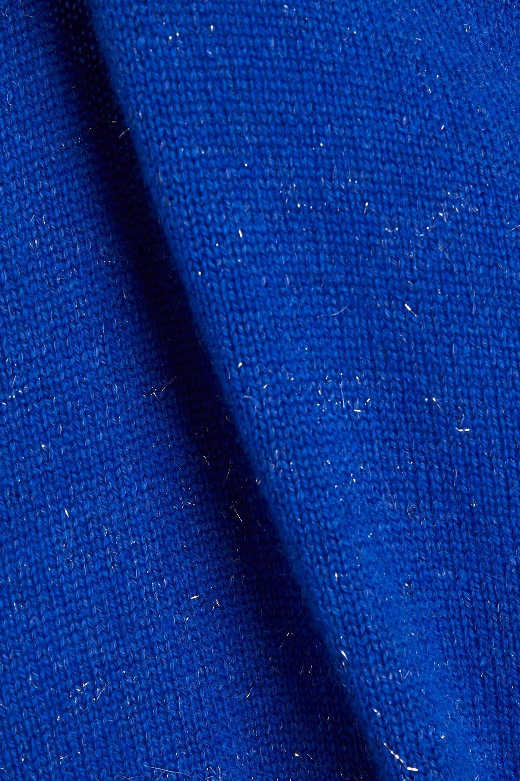 AUTUMN CASHMERE Metallic cashmere-blend sweater