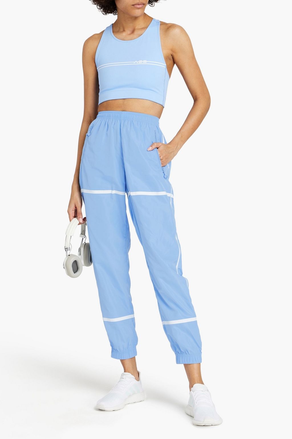 ADAM SELMAN SPORT シェル トラックパンツ
