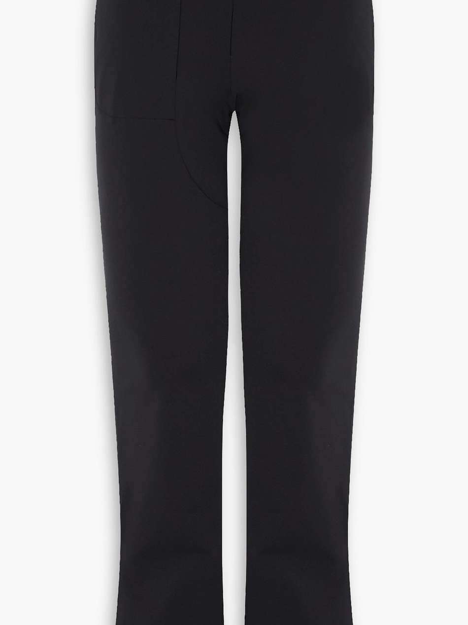 stretch-jersey flared pants