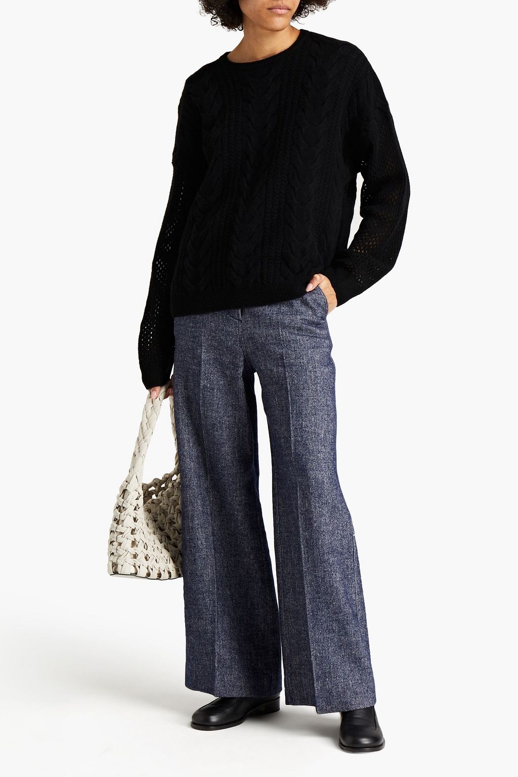 NAADAM Cableknit cashmere sweater THE