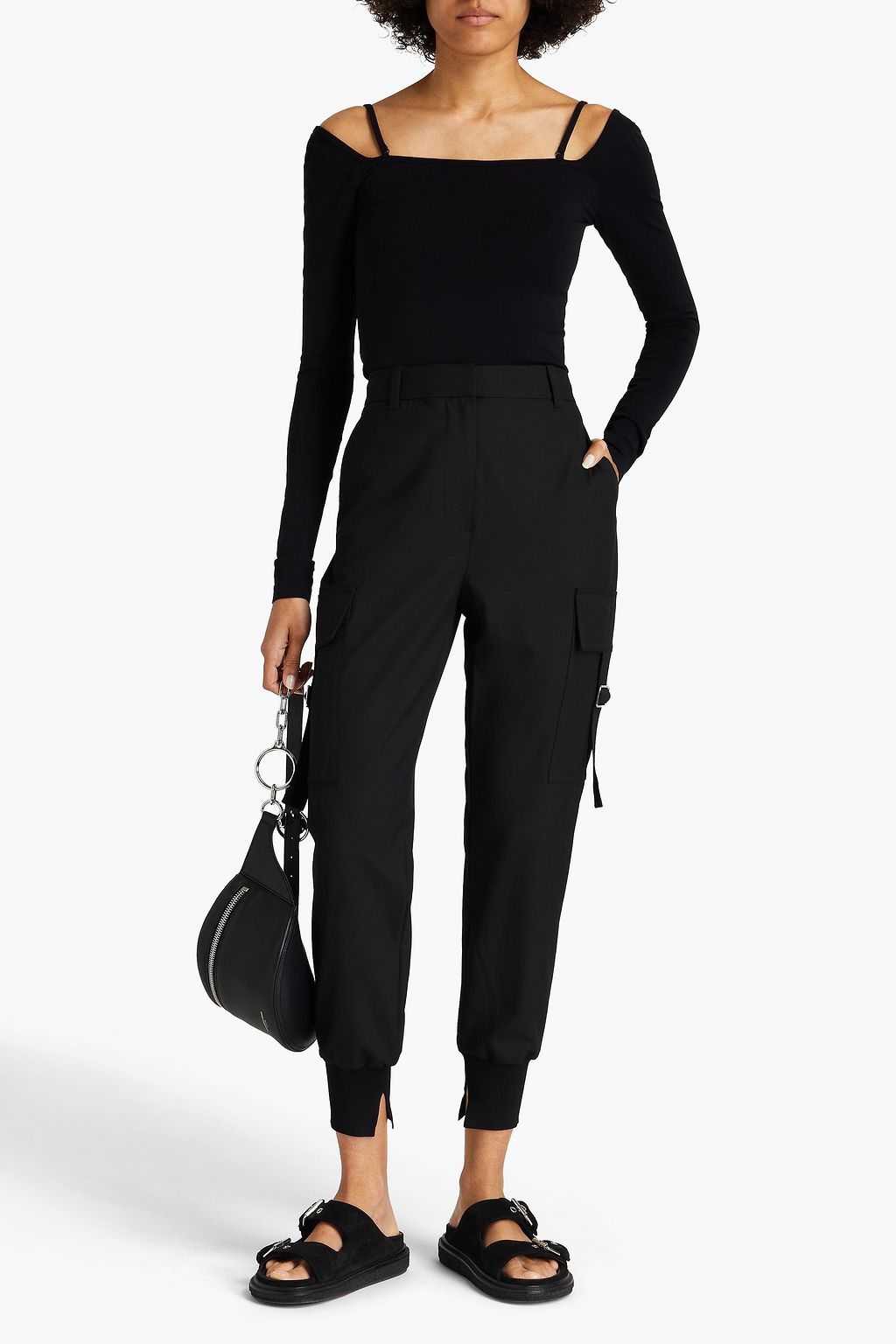 HELMUT LANG Stretch-jersey top