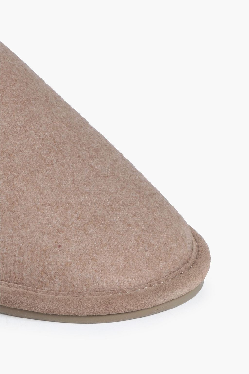 VINCE. Hampton shearling-lined felt slippers