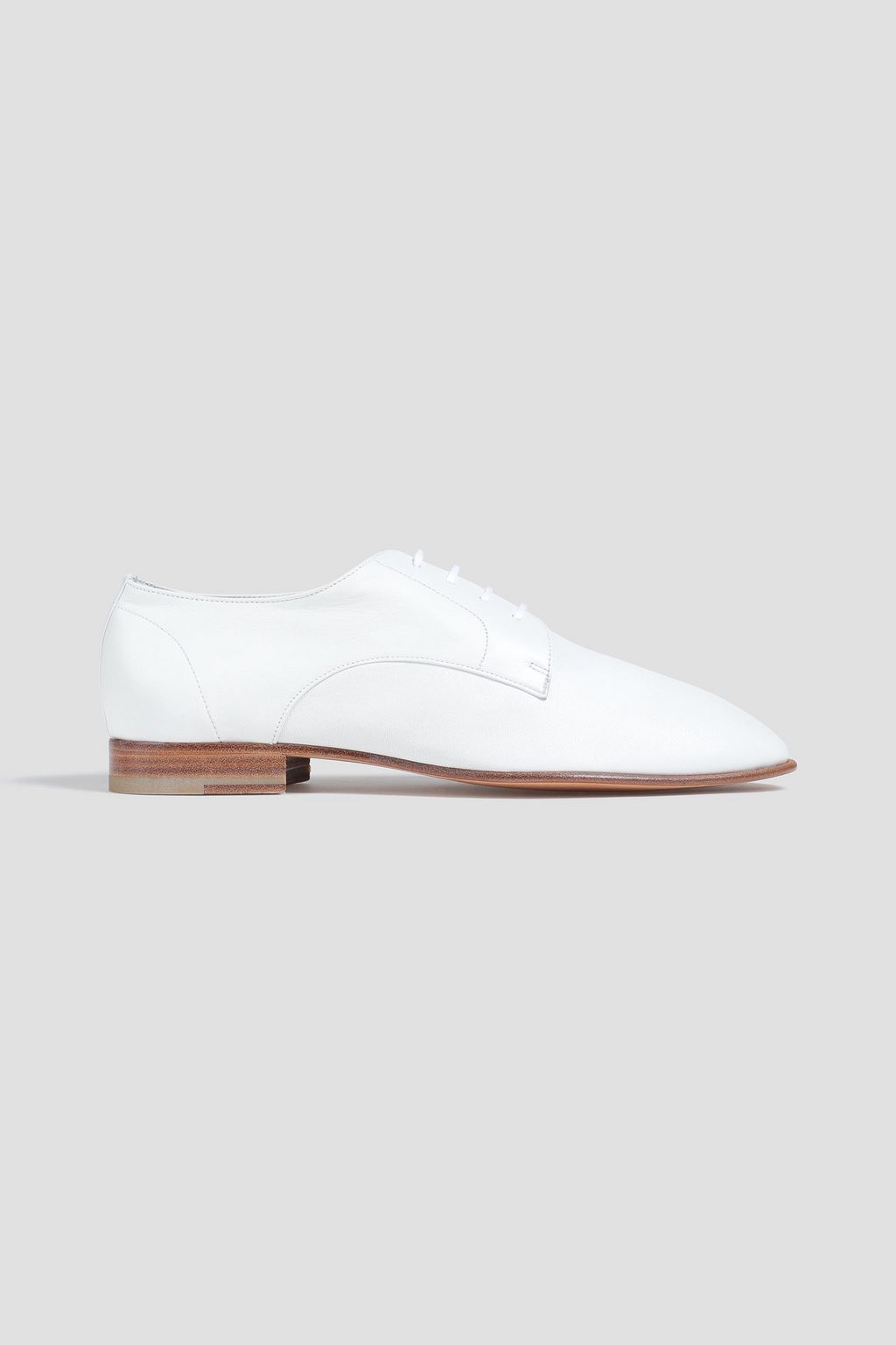 White Harley leather derby shoes | IRO | THE OUTNET