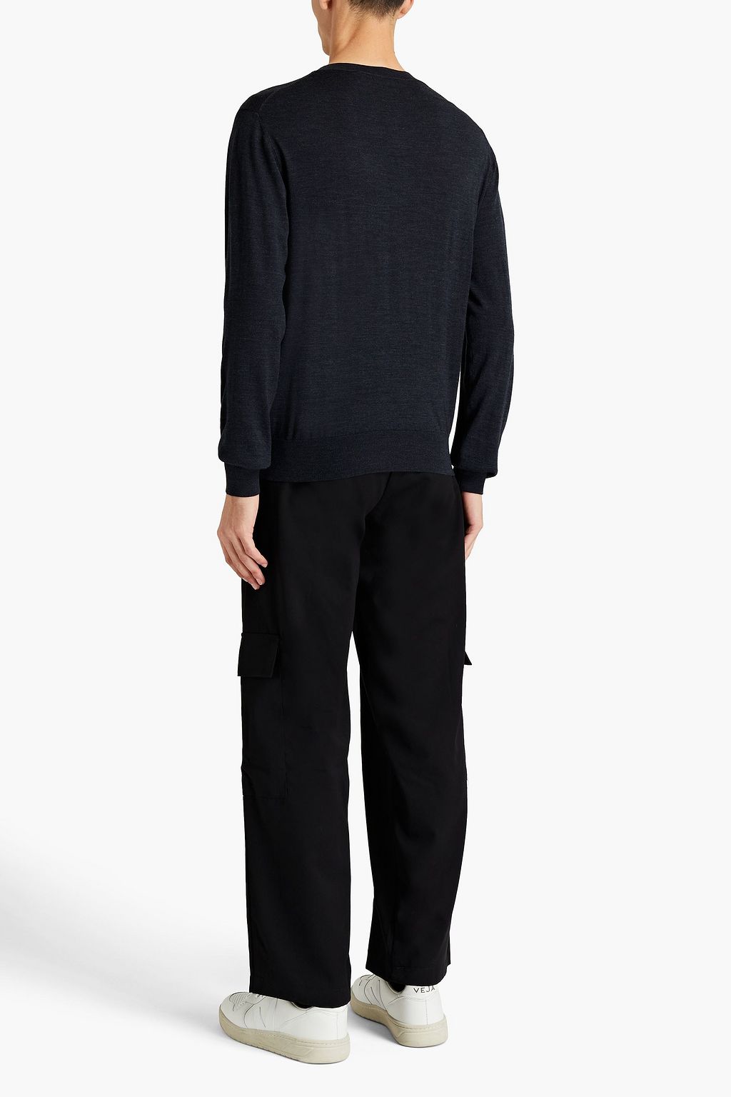 IRO Arno mélange merino wool sweater