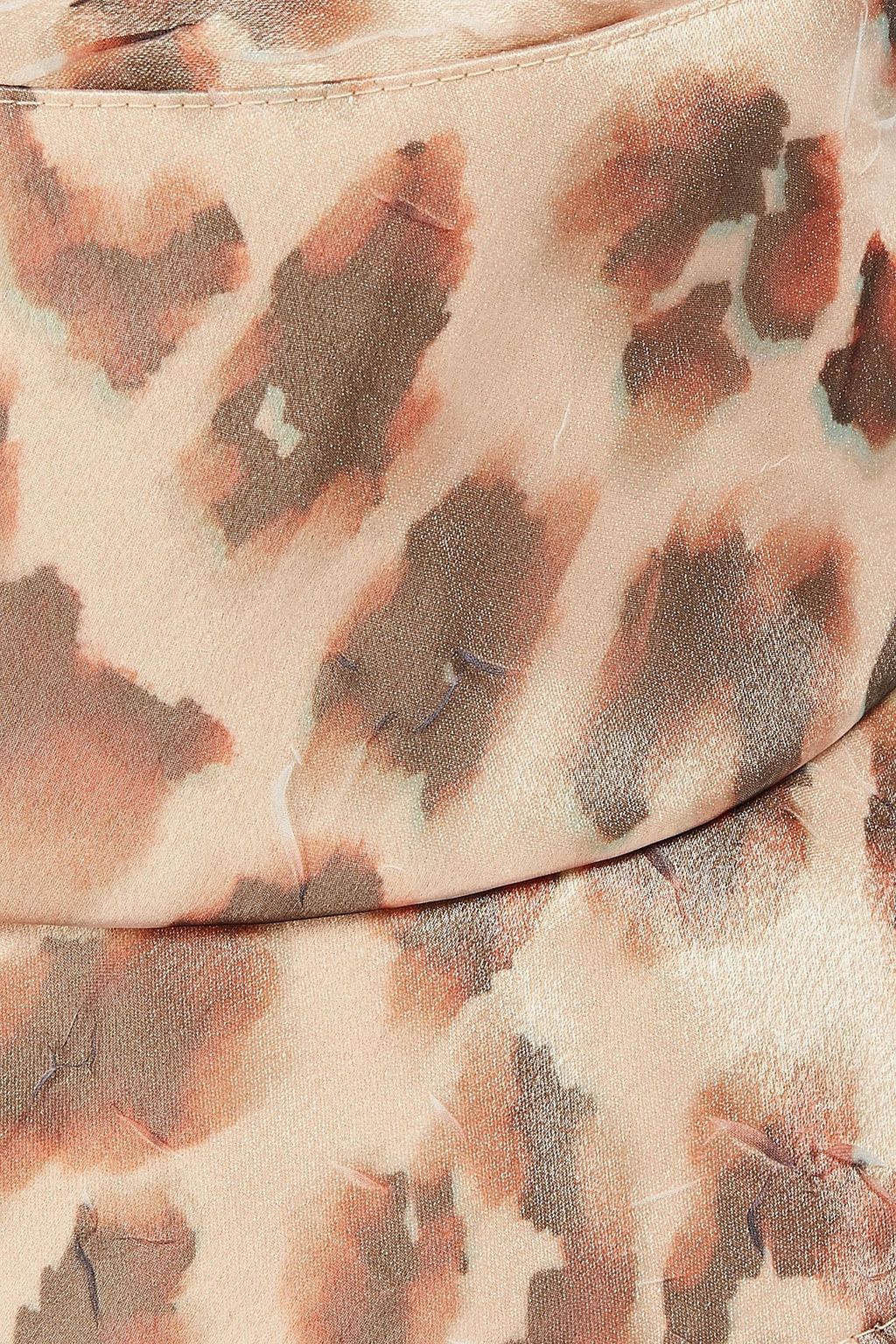 EUGENIA KIM Charlie leopard-print organza bucket hat