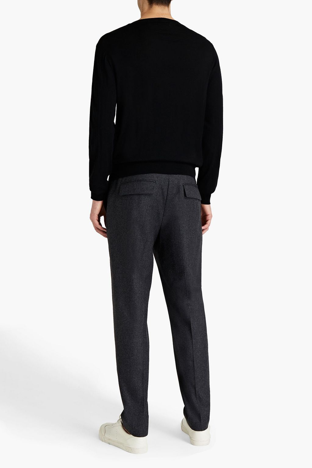 IRO Arno mélange merino wool sweater