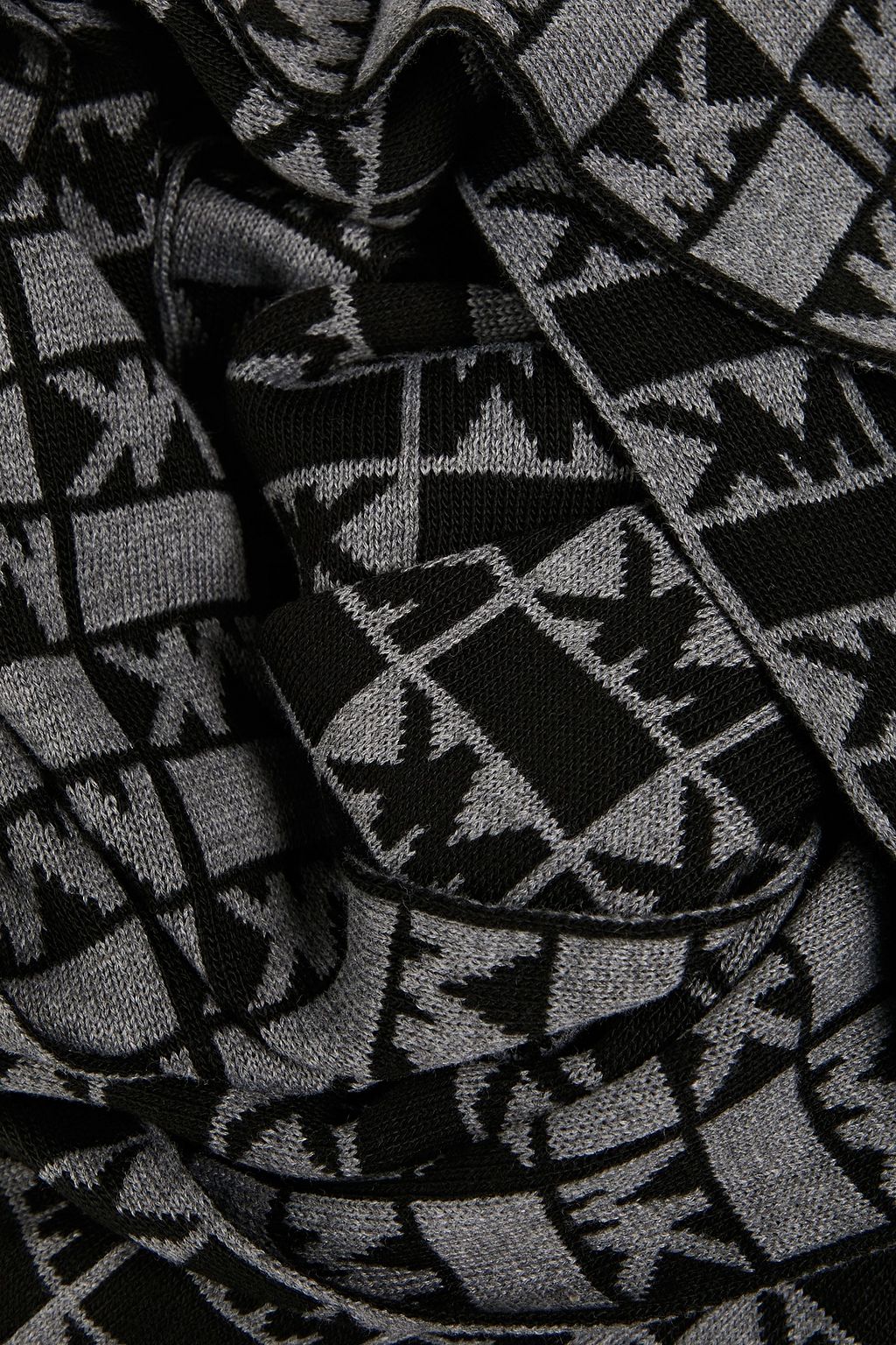 MICHAEL KORS Strickschal mit Intarsienmuster