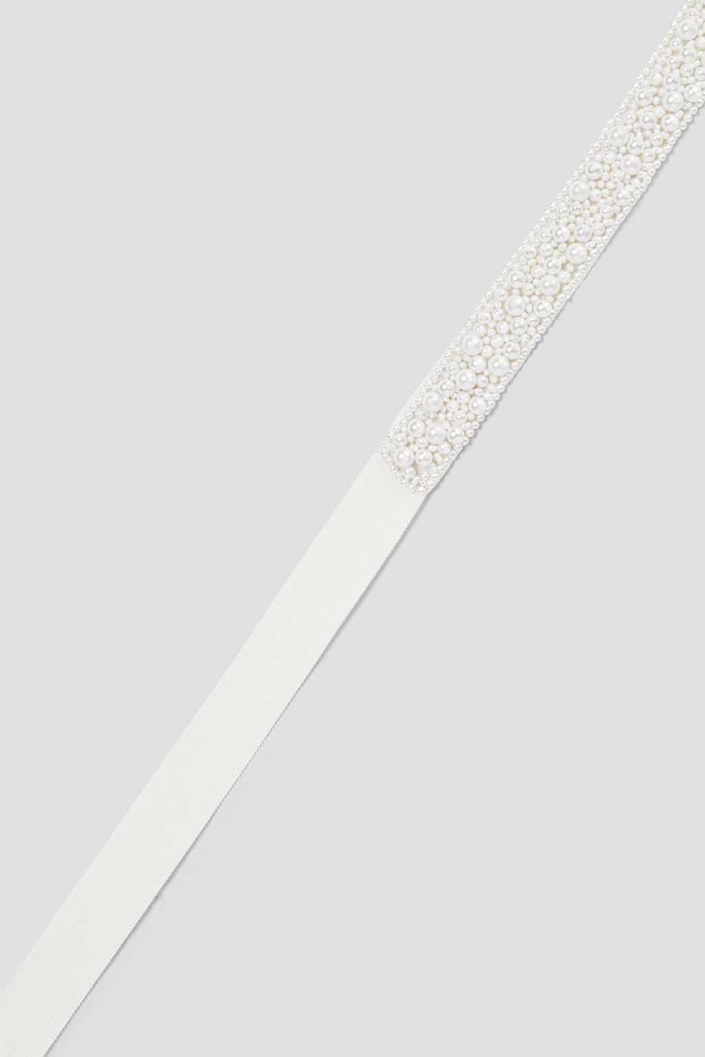 THEIA Eduarda embellished grosgrain belt