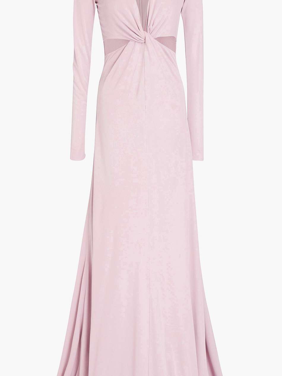 andie twisted jersey gown