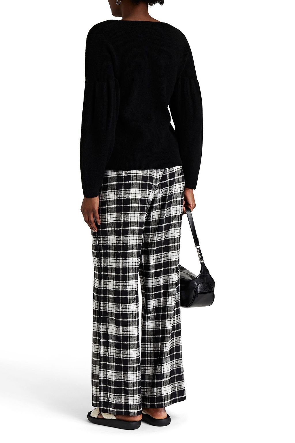 NAADAM Ribbed mélange cashmere sweater