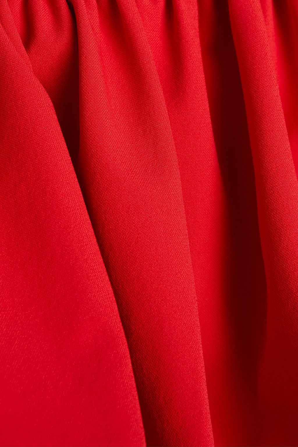 CINQ À SEPT Christa ruffled stretch-crepe dress