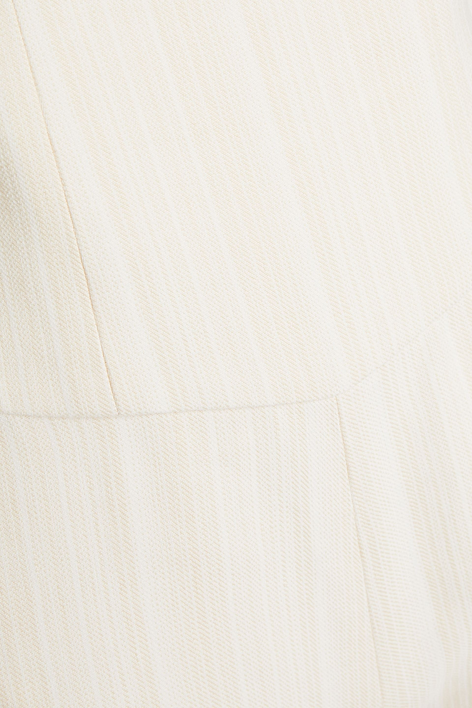 Anna Quan Mariana Cutout Woven Wide-leg Jumpsuit In Cream