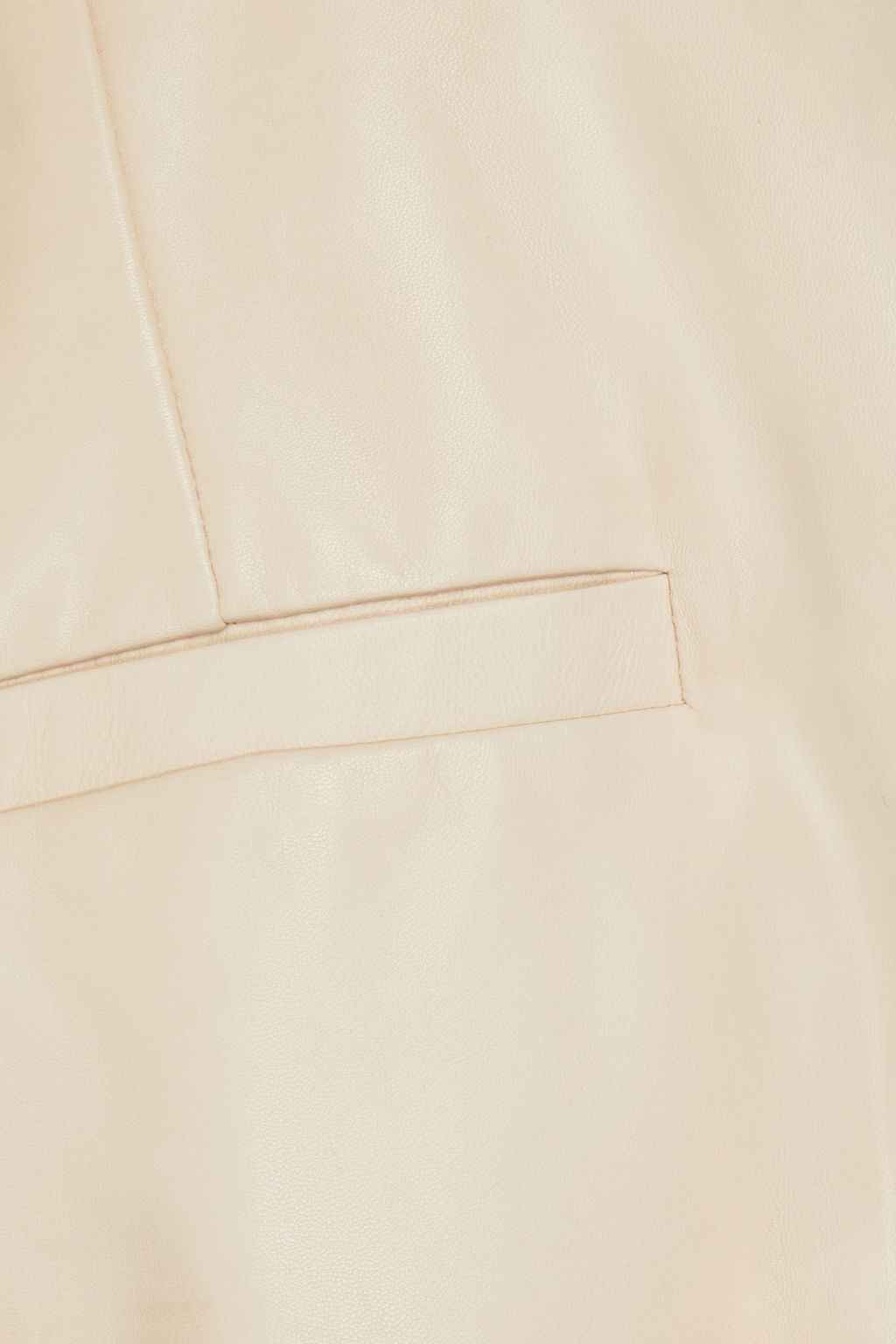 BRUNELLO CUCINELLI Leather tapered pants