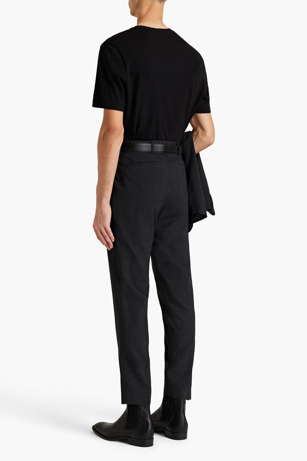 IRO Mette stretch-wool crepe suit pants