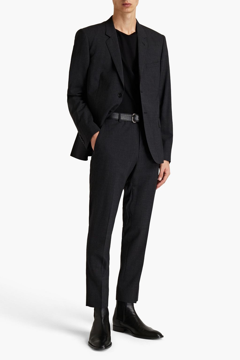 IRO Mette stretch-wool crepe suit pants