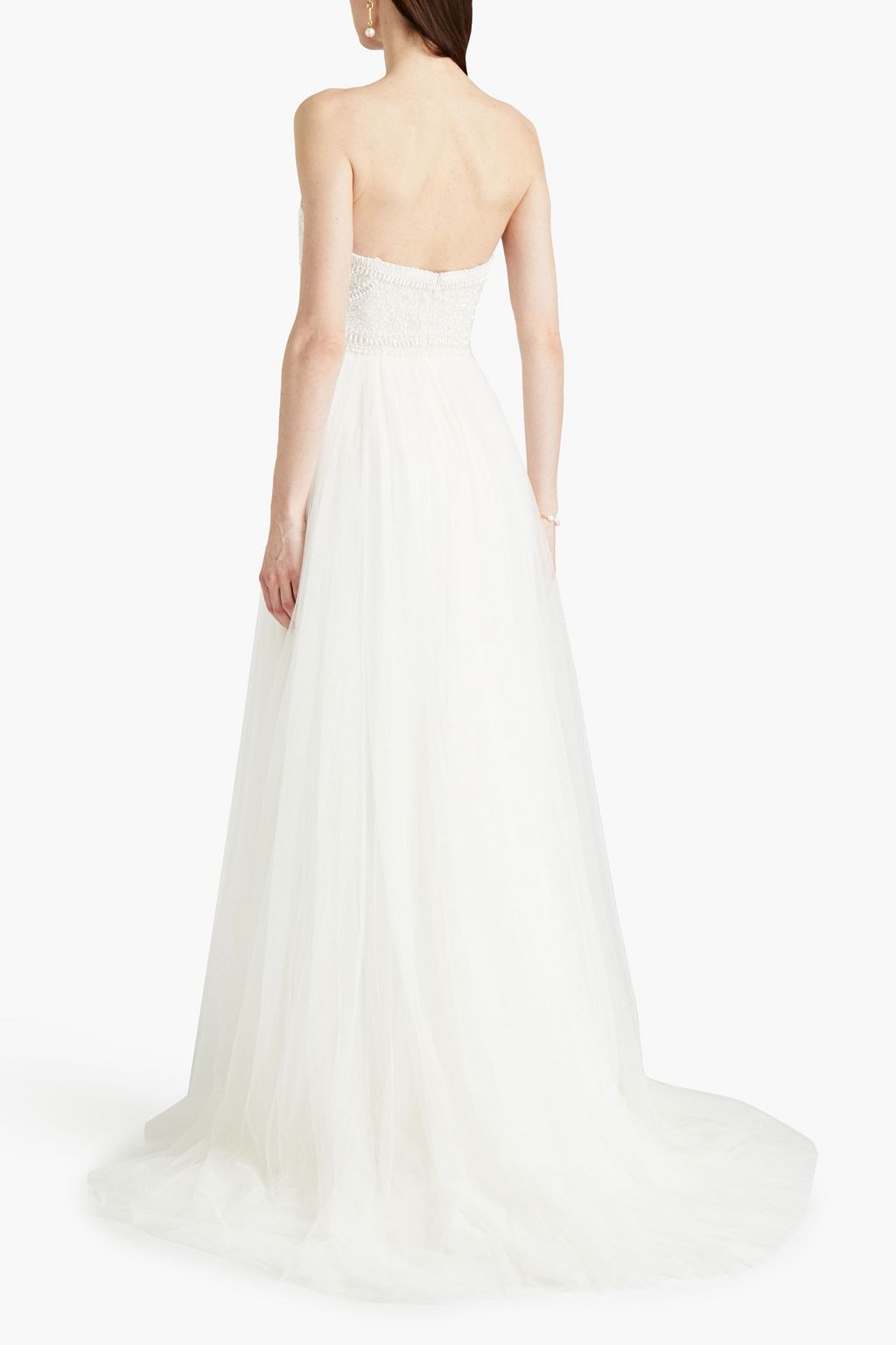 THEIA Kerry embellished tulle bridal gown