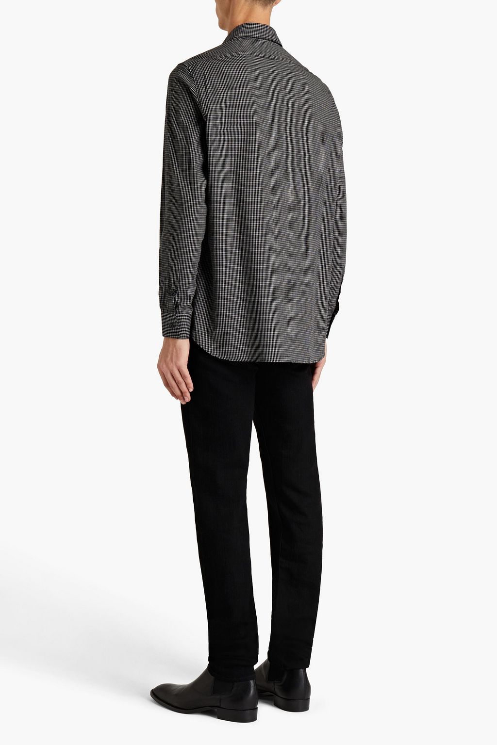 IRO Cartney checked cotton shirt