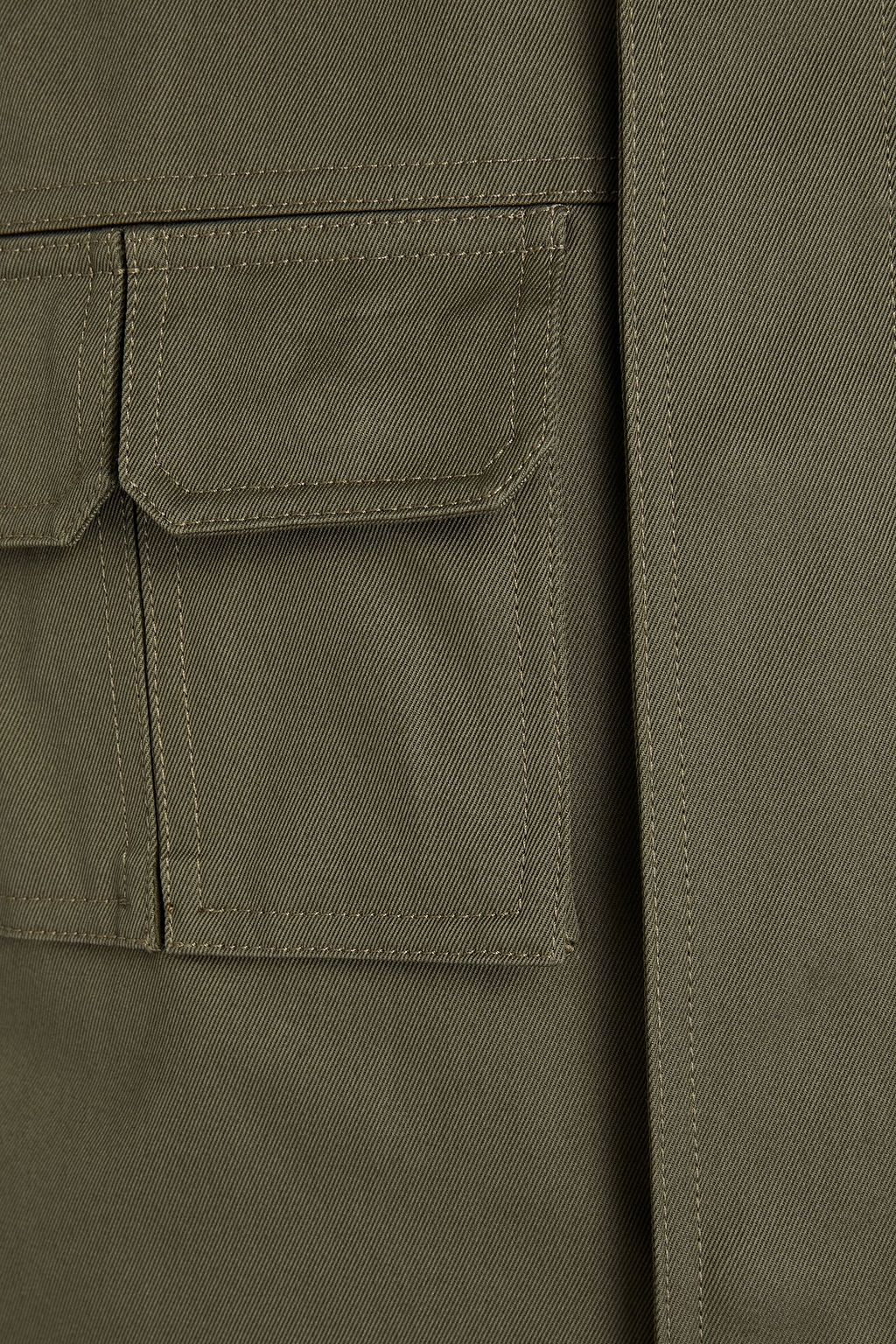 VALENTINO Cotton-twill field jacket