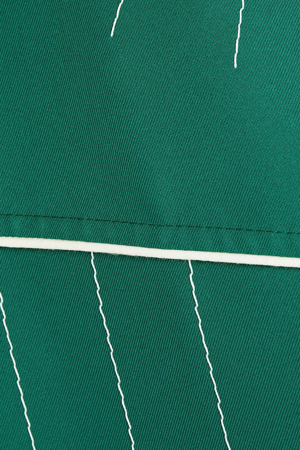VALENTINO Topstitched twill track jacket