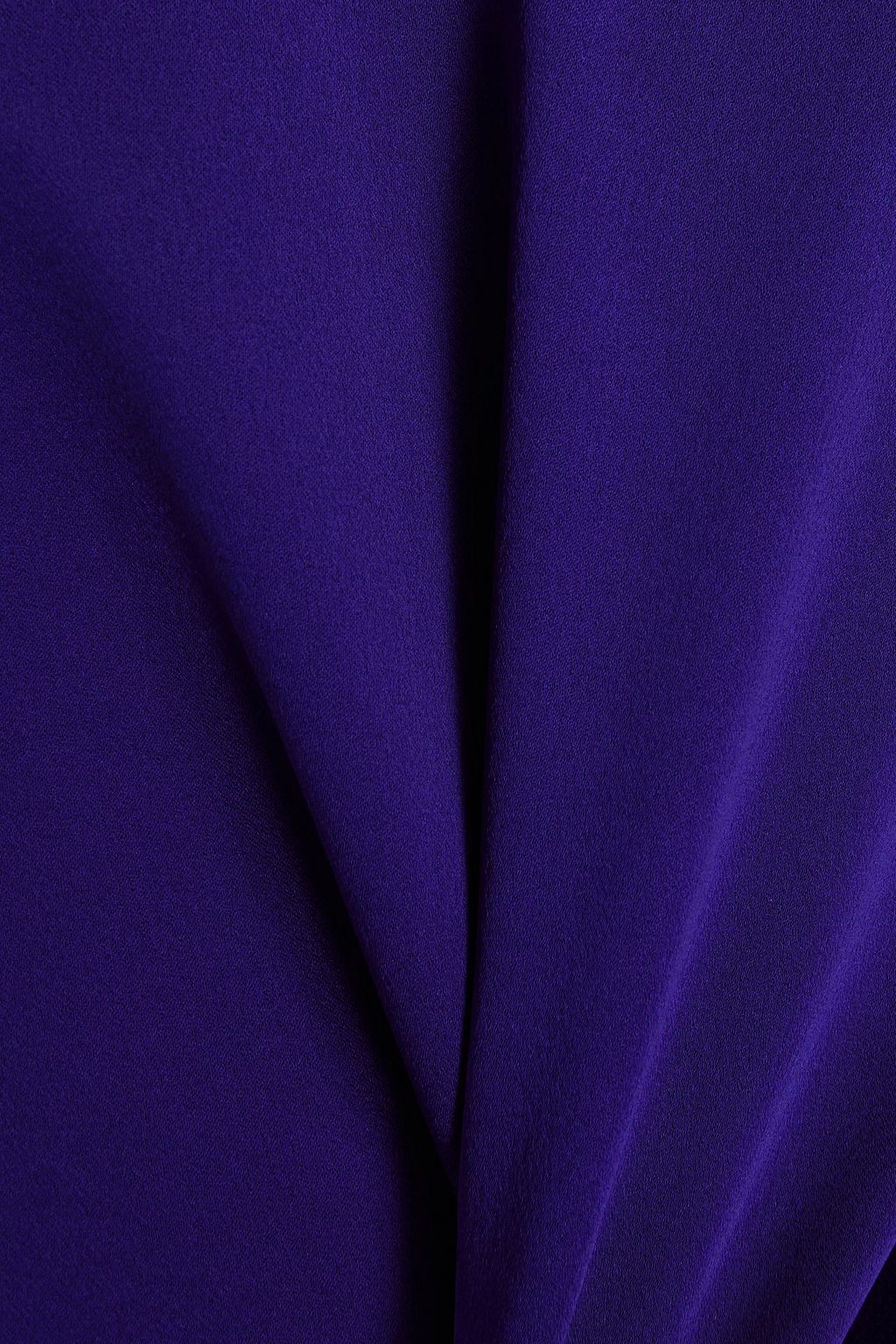 ROSETTA GETTY Layered satin-crepe top