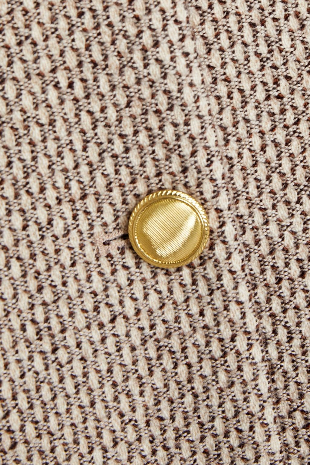 ROSETTA GETTY Wool-tweed jacket