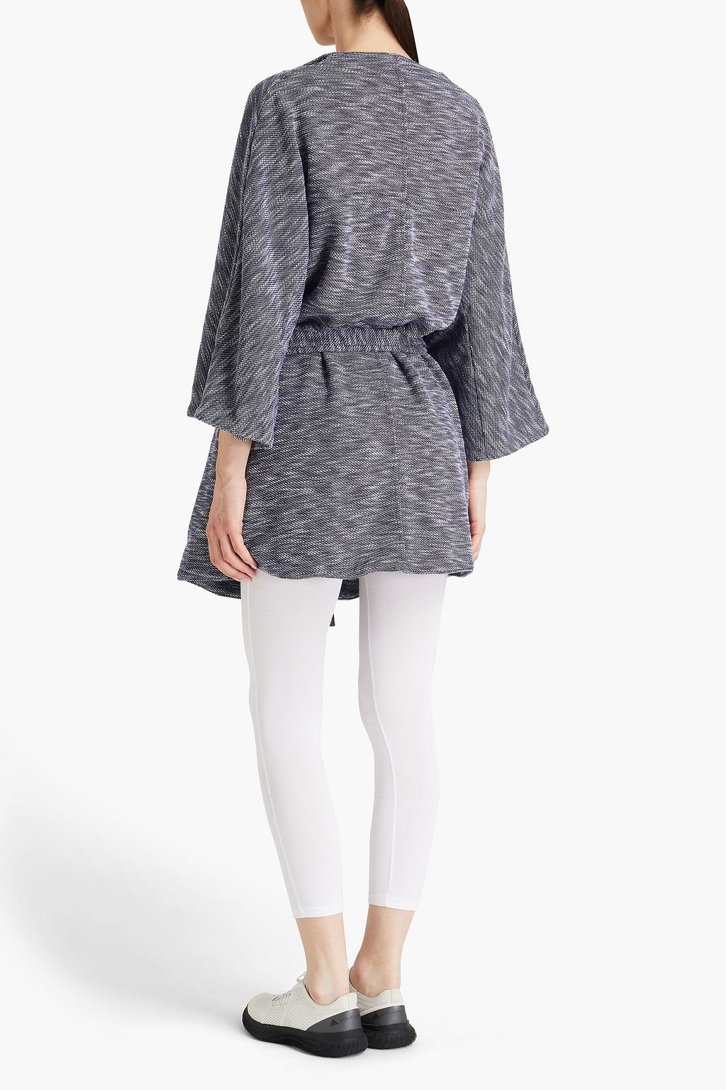 THE UPSIDE Ashlea space-dyed cotton-blend kimono