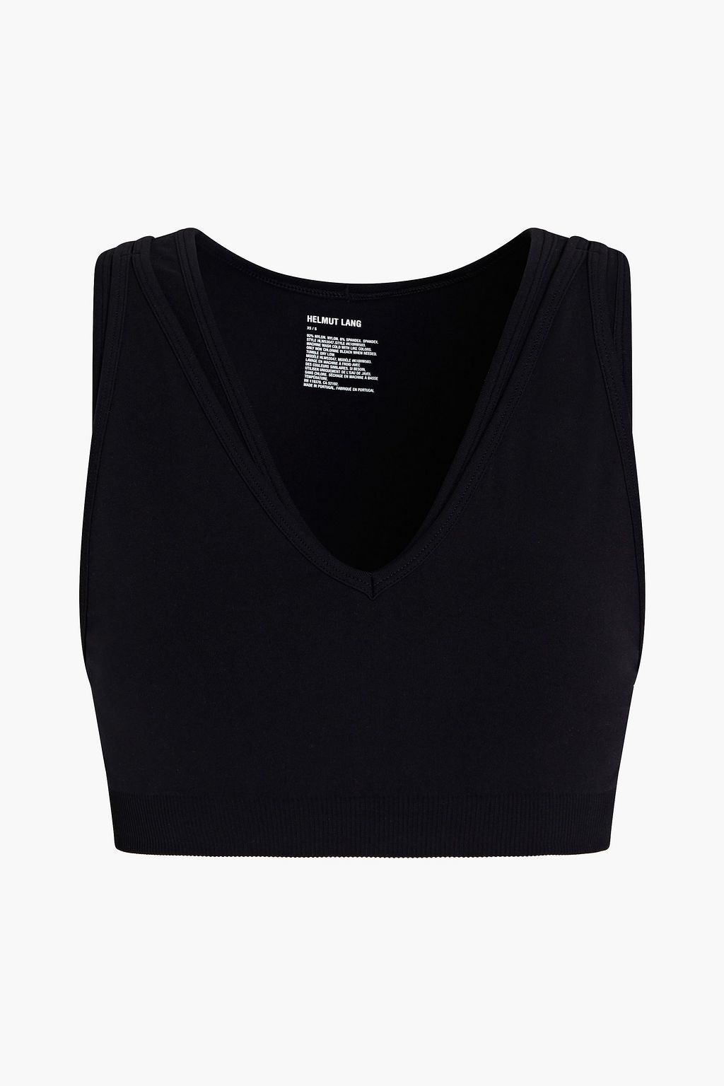 HELMUT LANG Stretch-jersey bra top