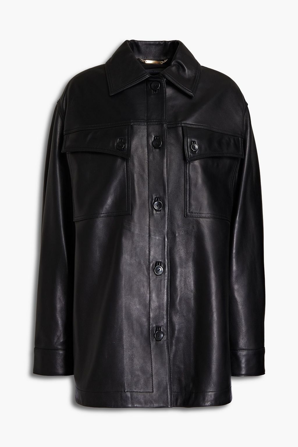 outnet leather jacket