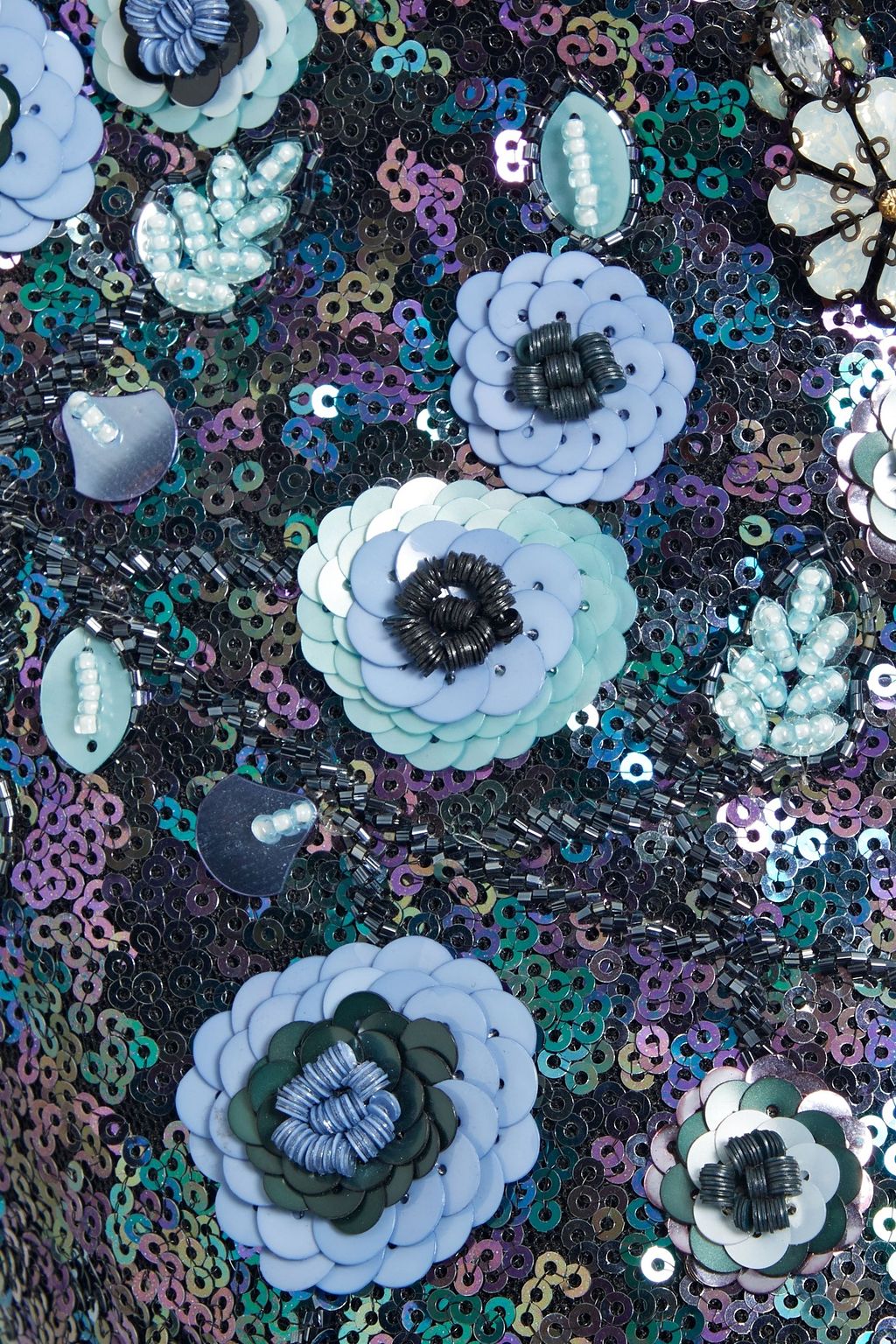 ERDEM Embellished crepe midi dress